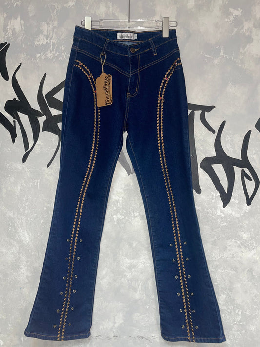 Y2K Low-Wise Flared Jeans