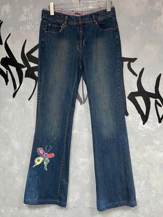 Y2K Low-Wise Flared Jeans