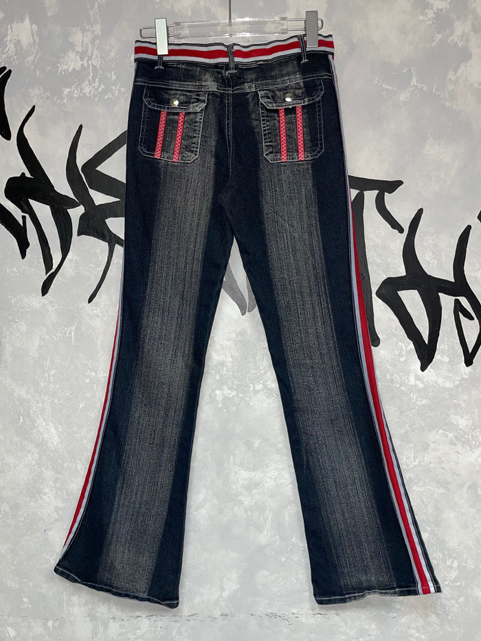 Y2K Low-Wise Flared Jeans