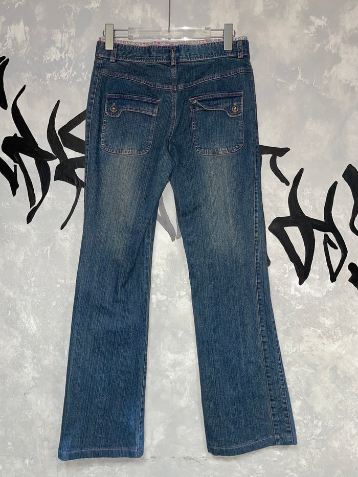 Y2K Low-Wise Flared Jeans
