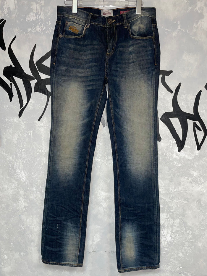 Y2K Mid-Wise SuperDry Jeans