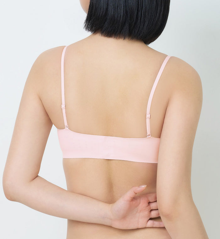 Zone Easy Padded Detachable Bra - BRUSHED PINK