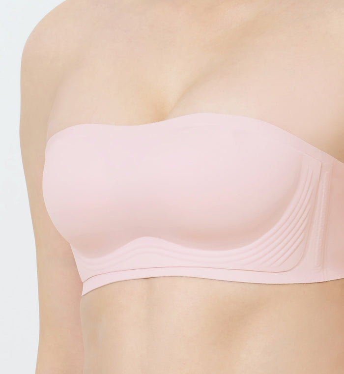 Zone Easy Padded Detachable Bra - BRUSHED PINK
